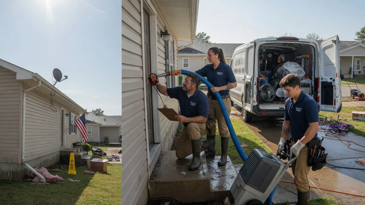 Ceiling Water Damage Restoration in Solon, IA near me
